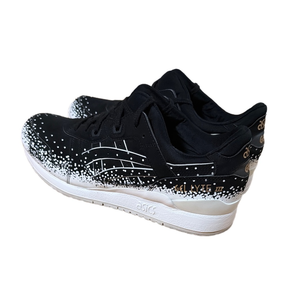 Asics GEL-LYTE III Snowflake Pack Black & White Men’s size 11 EUC